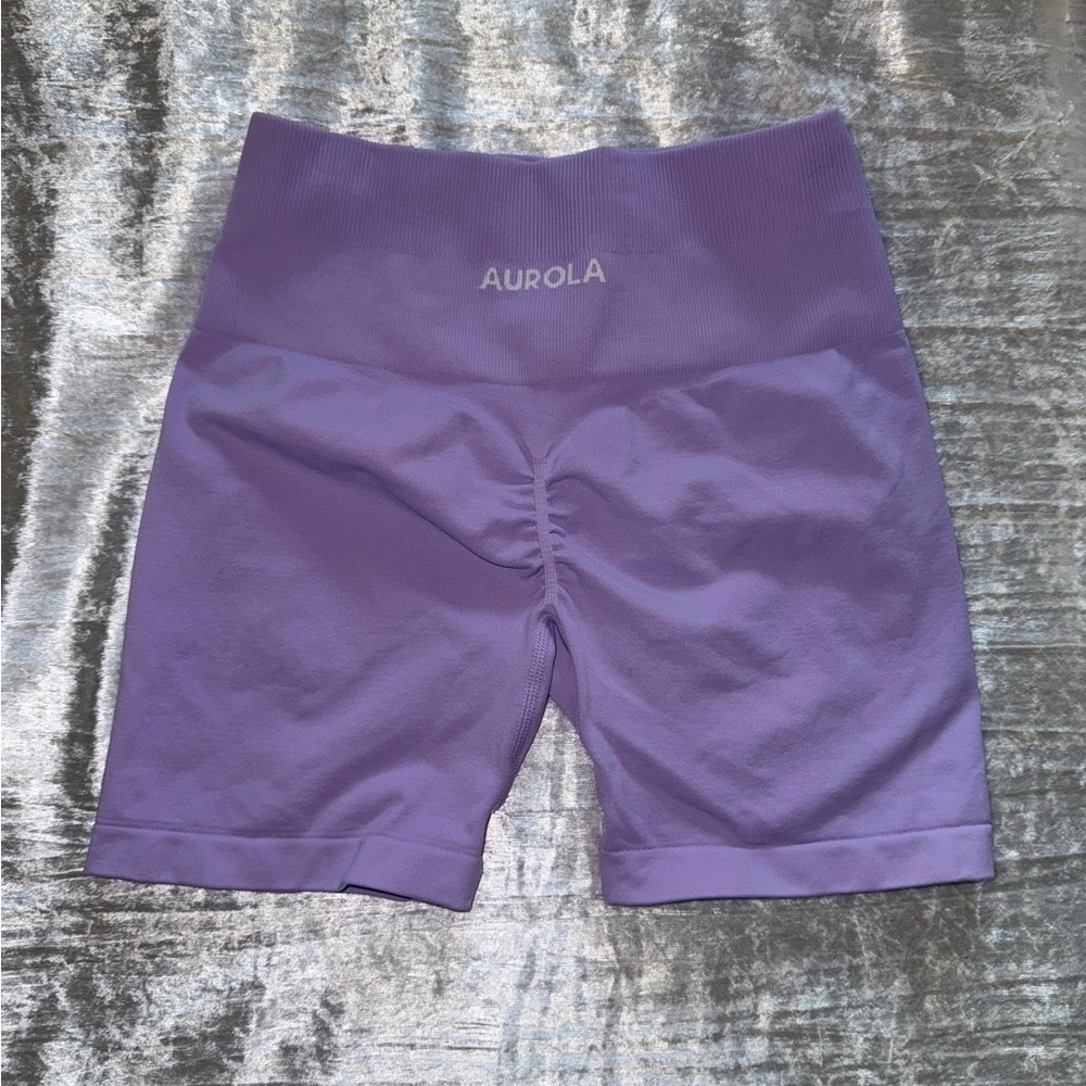 AUROLA Dream Collection Workout Shorts - Lilac Breeze